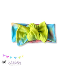 Cargar imagen en el visor de la galería, Bandita ajustable con nudo estampada