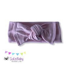 Cargar imagen en el visor de la galería, Bandita ajustable con nudo lisa