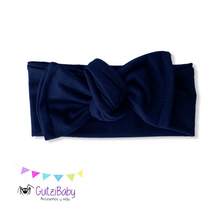 Cargar imagen en el visor de la galería, Bandita ajustable con nudo lisa
