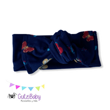 Cargar imagen en el visor de la galería, Bandita ajustable con nudo estampada