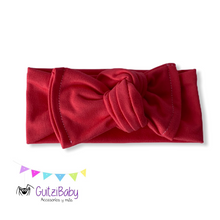 Cargar imagen en el visor de la galería, Bandita ajustable con nudo lisa