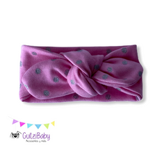 Cargar imagen en el visor de la galería, Bandita ajustable con nudo estampada