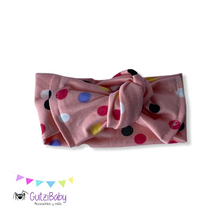 Cargar imagen en el visor de la galería, Bandita ajustable con nudo estampada