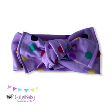 Cargar imagen en el visor de la galería, Bandita ajustable con nudo estampada