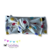 Cargar imagen en el visor de la galería, Bandita ajustable con nudo estampada
