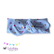 Cargar imagen en el visor de la galería, Bandita ajustable con nudo estampada