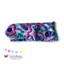Cargar imagen en el visor de la galería, Bandita ajustable con nudo estampada
