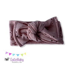 Cargar imagen en el visor de la galería, Bandita ajustable con nudo lisa