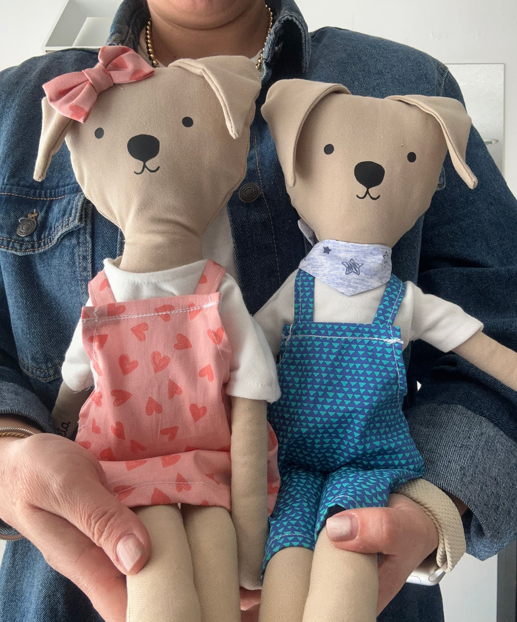 Perrito de tela